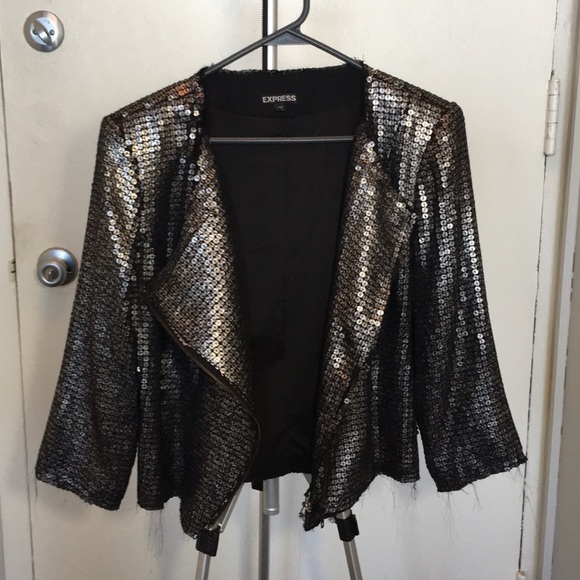 Express sequin jacket - Picture 3 of 5